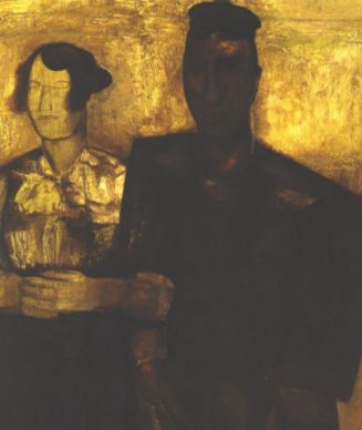 'De verloofden' (Constant Permeke, 1923)