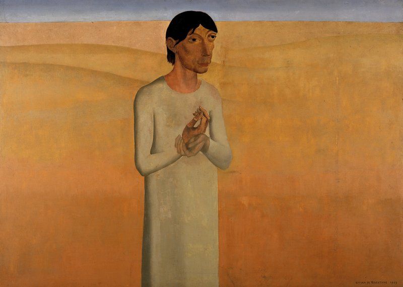 Gustave Van de Woestyne, 'Christus in de woestijn'