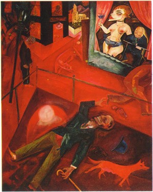 'Selbstmord' (Georg Grosz, 1916)